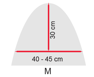 nose protector unifiber Universal Eva pena samolepici M